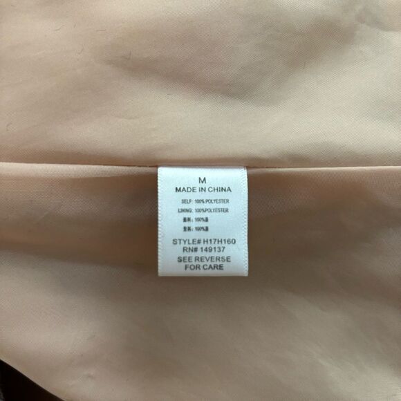 Molly Green furry tan lined open jacket‎ size M - Picture 3 of 6